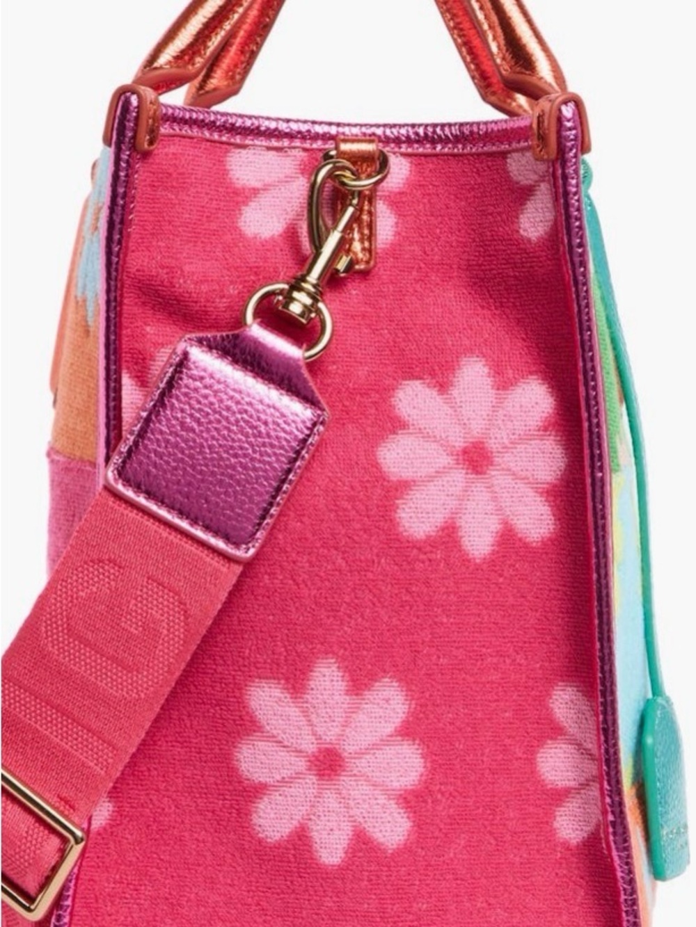 Kurt Geiger London Chriswick Floral  Tote Bag - Picture 3 of 5